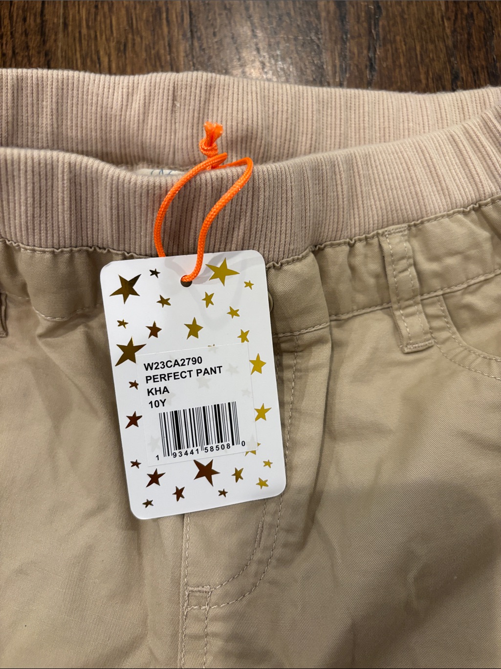 Nwt, Egg New York, Boys Beige Chino Pants, Size 10 — image 2 of 3